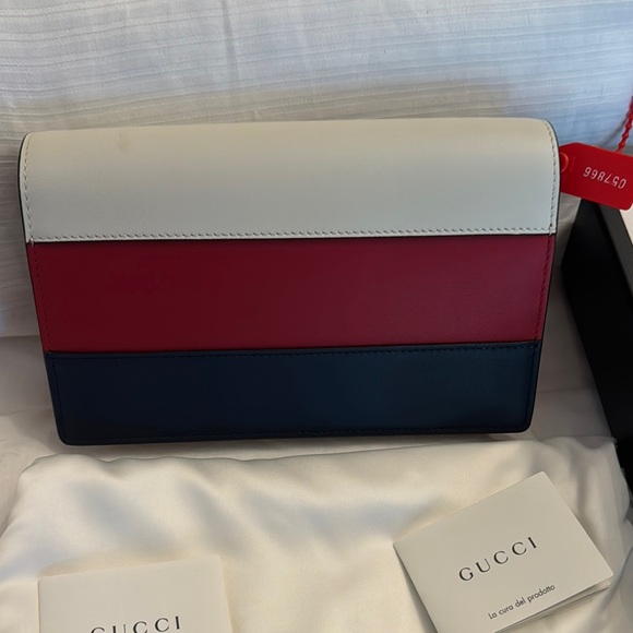Gucci Red and Blue Women's Bag - Picture 2 of 9